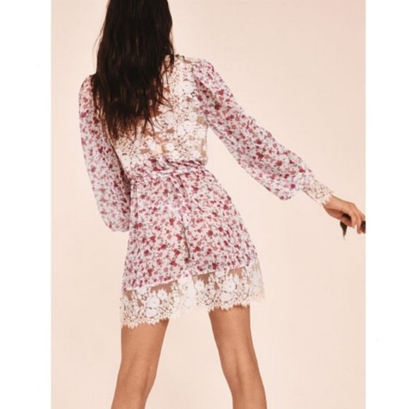 FOR LOVE & LEMONS Melrose Robe NWT - Picture 5 of 6